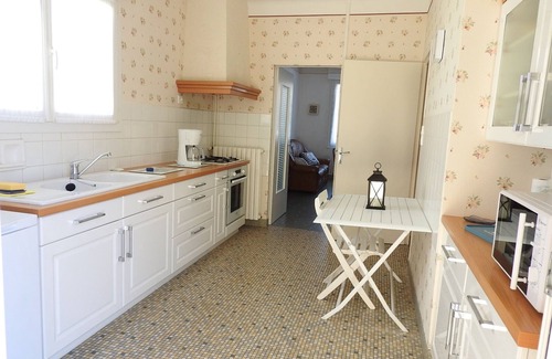 Les Sables d'Olonne House | Charming 2-Bedroom House with Sunny Garden, Near Beach and Shops