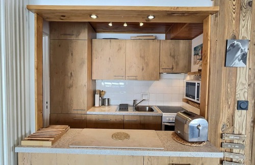 Val-d'Isere Apartment | Charming 2-room renovated, 4 ppl, WiFi, Val-d'Isère