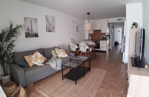 Pilar de la Mola Apartment | Charming 2BR/2BA apartment with pool - 32 nights minimum!