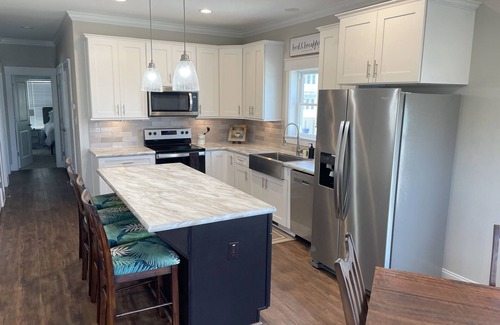 Wilmington Beach House | Charming 3-Bedroom House-One Block from Beach!