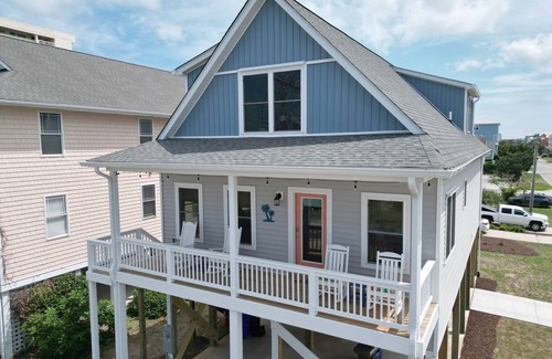 Wilmington Beach House | Charming 3-Bedroom House-One Block from Beach!