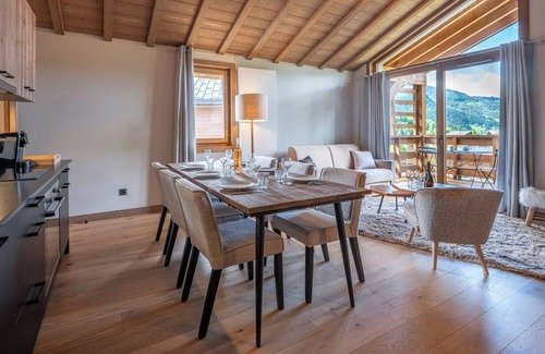 Megeve Apartment | Charming 3-bedroom apartment, WiFi in beautiful residence Megève
