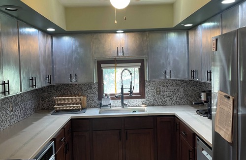 Cortland House | Charming 3-Bedroom Home on 13 Wooded Acres in Brown Country IN, Pet Friendly!