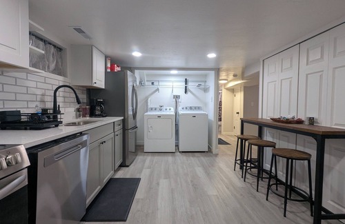 Ogden Apartment | Charming 3-bedroom private basement apartment with WiFi, AC in enchanting Ogden.
