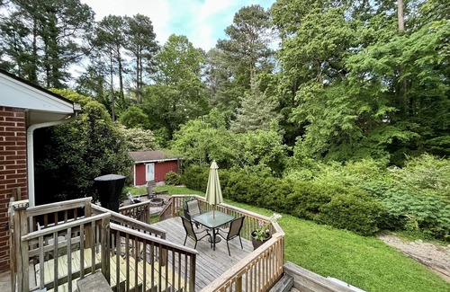 Northeast Raleigh House | Charming 3BR/2BA Ranch House in North Raleigh