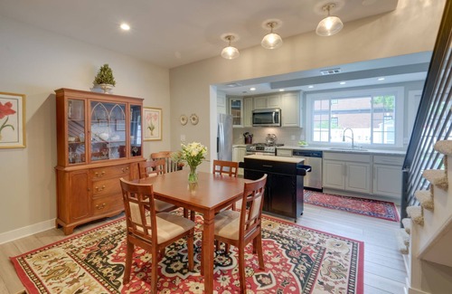 Old Town Fredericksburg House | Charming 3BR Home - Walk to Shops & Dining!