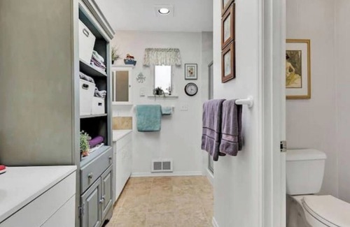 Camano Island House | Charming beach home with Ocean & Mt. Baker View and Hot Tub!