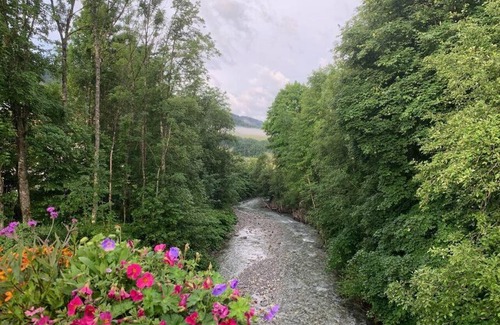 Praz-sur-Arly Apartment | Charming Bright Spacious Village Walk to lift Hike