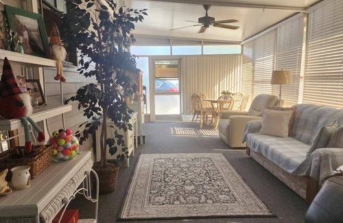 Bell Villa House | Charming bungalow with AC and WiFi in gorgeous Bonita Springs 55+ community.
