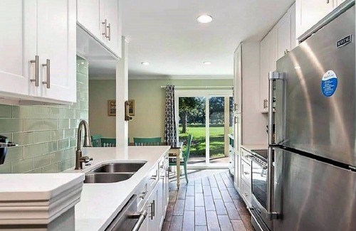 Miramar Beach Villa | Charming, cozy with a coastal vibe family sized villa, 15 min walk to the beach.