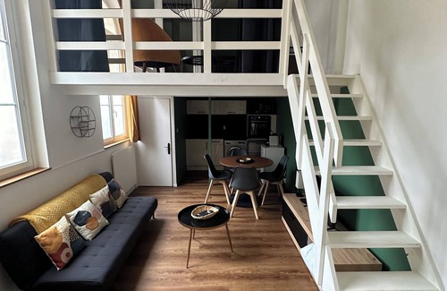 Quartier Vieux Marche-Cathedrale Apartment | Charming Duplex Old Rouen