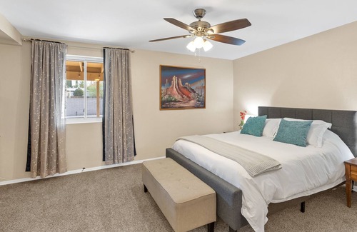 Tucson House | Charming Eastside Home w/ Heated Pool & Mountain Views