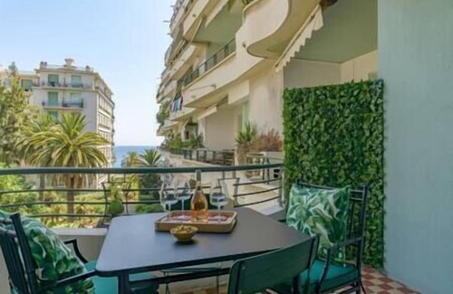 Gambetta Apartment | Charming flat, 2Bedrooms, renovated, sea view, AC