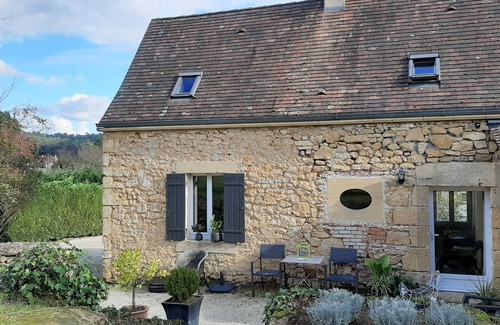 Sarlat-la-Caneda House | Charming french house, authenticity, exposed stones, beams, fireplace