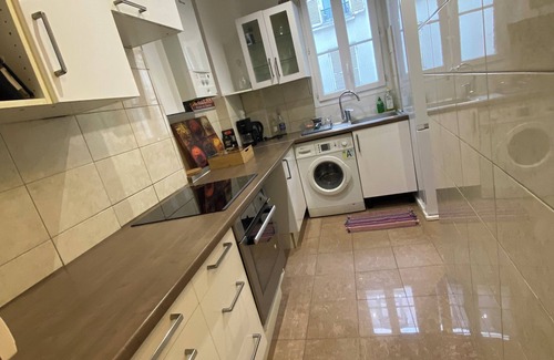 La Villette Apartment | Charming Hausmannian apartment in Paris for 6/7 Near Olympics 2024 and visits