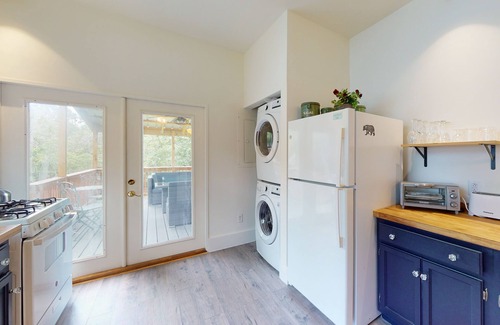 West Side Historic District House | Charming home a short walk from downtown w/2 fireplaces, porch, yard, firepit