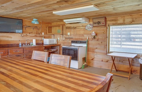 Lake Charles House | Charming Home w/Dock, Fishing Retreat on the Lake