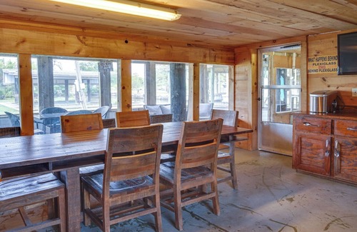 Lake Charles House | Charming Home w/Dock, Fishing Retreat on the Lake