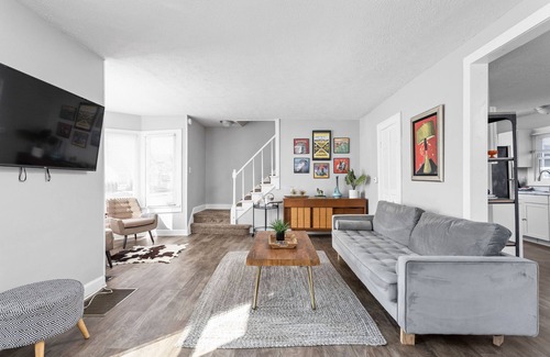 Meridian-Kessler House | Charming Home w/ Patio, Stay for Gen Con