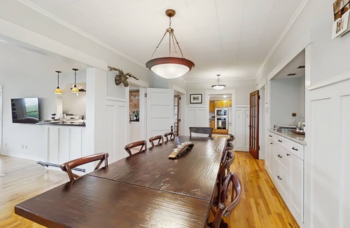 Beulah House | Charming Lakeview home w/heated pool, seasonal hot tub, & great location!