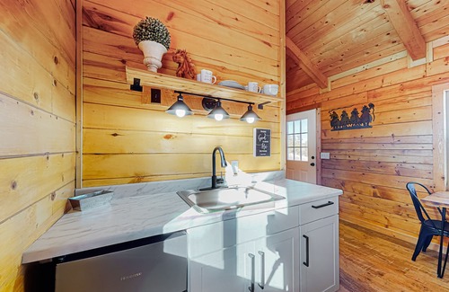 Colorado Springs Cabin | Charming log cabin with mountain views on 1,800-acre working ranch