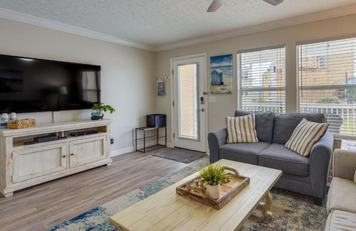 West Panama City Beach Apartment | Charming PCB Condo with Balcony Walk to Beach!