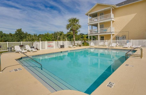 West Panama City Beach Apartment | Charming PCB Condo with Balcony Walk to Beach!
