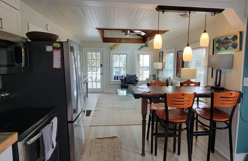 Folly Beach House | Charming Pet Friendly Oceanview Bungalow - Prime Location - Steps to Beach