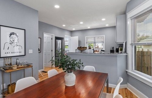 Milwaukee House | Charming Pet-Friendly 3-BR Home, Backyard, Firepit, A/C, Centrally Located