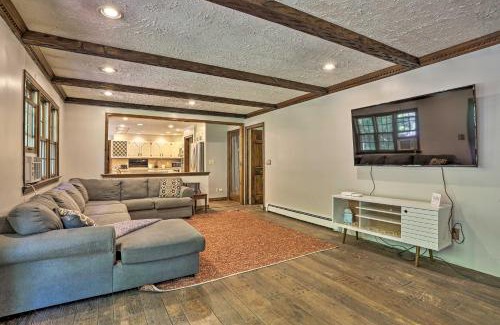 Saylorsburg House | Charming Saylorsburg Retreat with Game Room and Patio!
