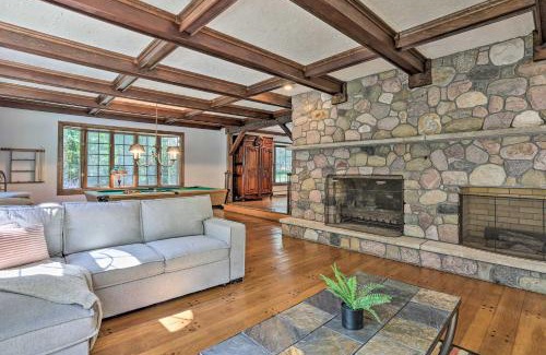 Saylorsburg House | Charming Saylorsburg Retreat with Game Room and Patio!