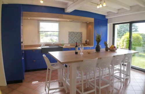 Kerherou House | Charming seaside house with indoor heated POOL-JACUZZI