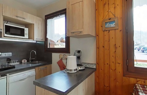Le Grand-Bornand Apartment | Charming Studio with Ski Access, Near Ice Rink & Village Center, Sleeps 4
