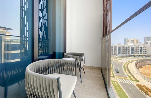 Al Barsha Apartment | Charming Studio in Arjan with pool and gym