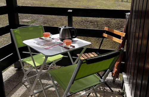 Les Rousses Apartment | Charming studio in mid-mountain location, 1/2 ground floor, very quiet residence.