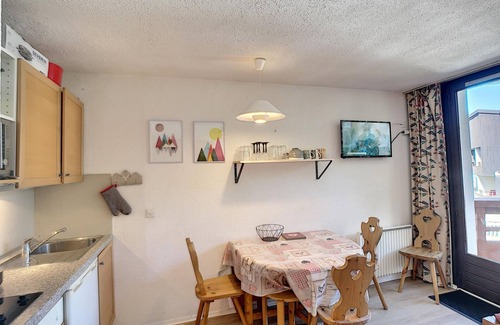 Reberty Apartment | Charming Studio, Ski-In/Ski-Out, Sleeps 4, Balcony, Near Shops, Free Parking