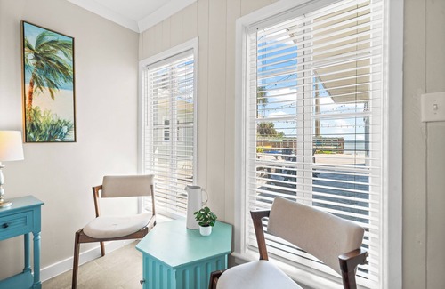 Orlando Beach Condo | Charming Studio Suite- Steps from Private Beach Access, Fire Pit, & BBQ Grills
