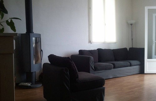 Antibes City Centre Apartment | Charming three-room apartment with panoramic view of the Baie des Anges,