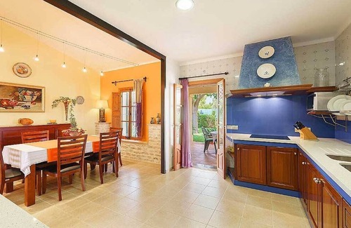 Santa Margalida Villa | Charming Villa “Finca Santa Eulalia Petit” with Porch and Pool