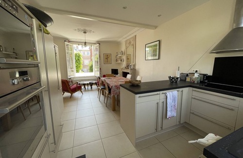 Cabourg House | Charming Villa in Cabourg: 200m to Beach, 5 Bedrooms, Garden, Parking