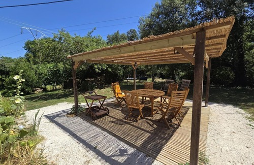 Carlux Cottage | Charming wooden cottage, 4 pers, pets allowed