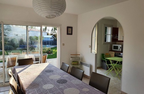 Quartier de l'Hippodrome House | Chatelaillon: HOUSE T5 WITH SWIMMING POOL (of 7x3,5 M2) and Gantry: GROUND OF 899m2