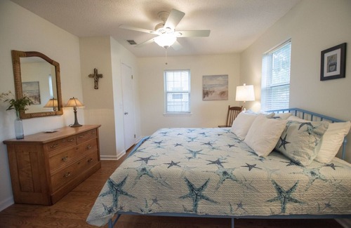 St. Marys House | Cheerful Red Brick Cottage in Downtown St. Marys!