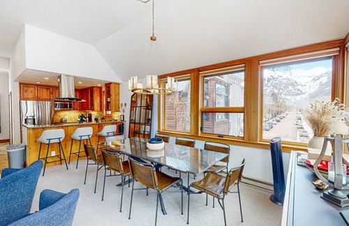 Telluride Condo | Cheerful, well-equipped mountain home with terrific views & fireplace