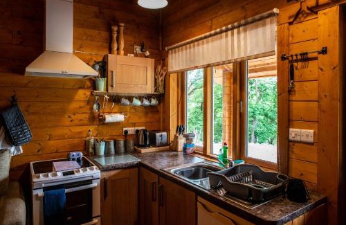 Welshpool Ski Chalet | Cherry Cabin - Little Log Cabin in Wales