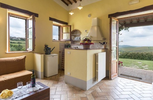 San Casciano dei Bagni Apartment | Chestnut apartment with swimming pool for 4 people