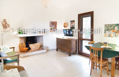 Teulada House | Chia, Topazio villa, sleeps 8, 150 meters from the sea, patio, 2 kitchens, 2 bathrooms