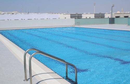 Dubai Apartment | Chic 1-bedroom with WiFi and fitness room in lovely West Furjan Dubai community