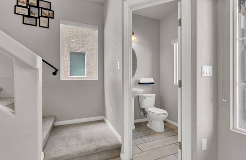 Enterprise House | Chic 4BR Getaway w/Pool Table, Workspace & Parking