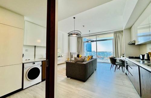 Jumeirah Village Circle Apartment | Chic Apt Hameni Tower, JVC Bright with Pool View